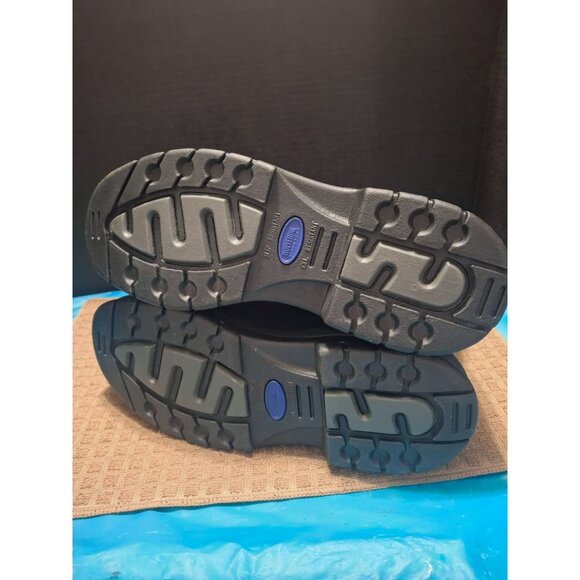 Wolverine Black Leather Mens Work Boots Size 9M - Picture 6 of 10